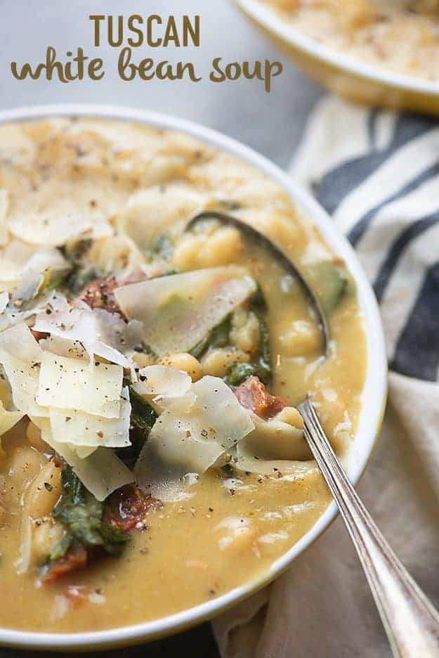 Tuscan White Bean Soup – The Traveling Teapot