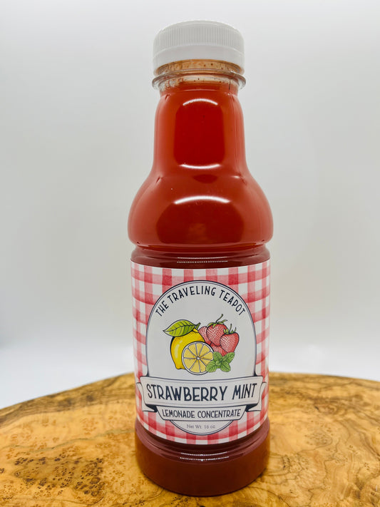 Copy of Strawberry Mint Lemonade Concentrate - The Traveling Teapot