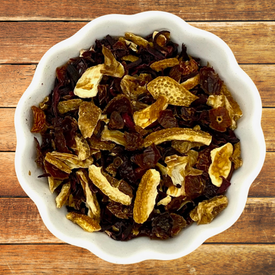Blood Orange Herbal Tea - The Traveling Teapot
