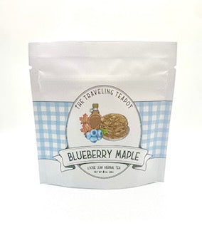 Blueberry Maple Herbal Tea - The Traveling Teapot