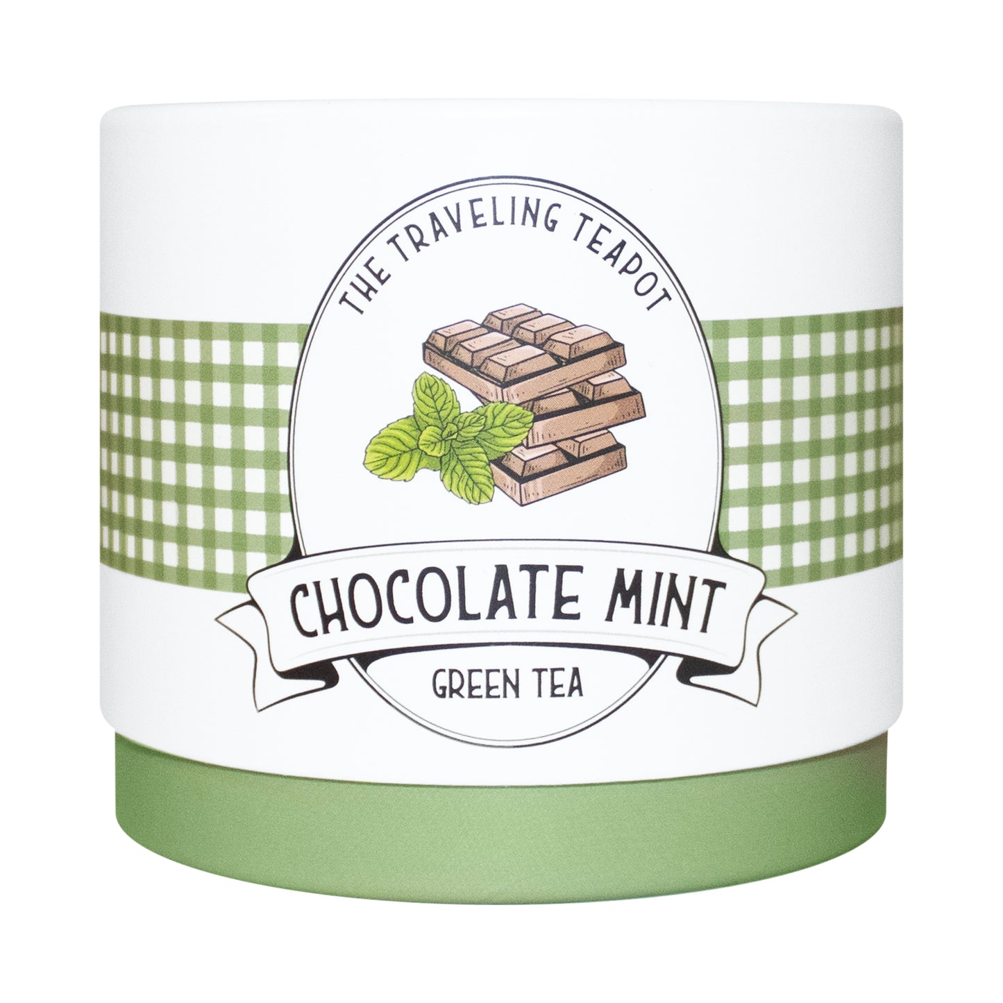 Chocolate Mint Green Tea - The Traveling Teapot