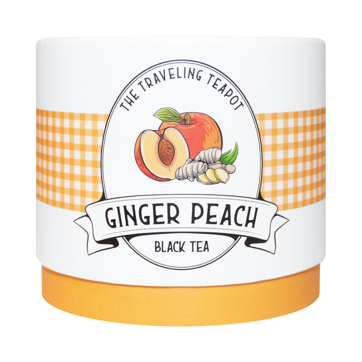 Ginger Peach Black Tea - The Traveling Teapot