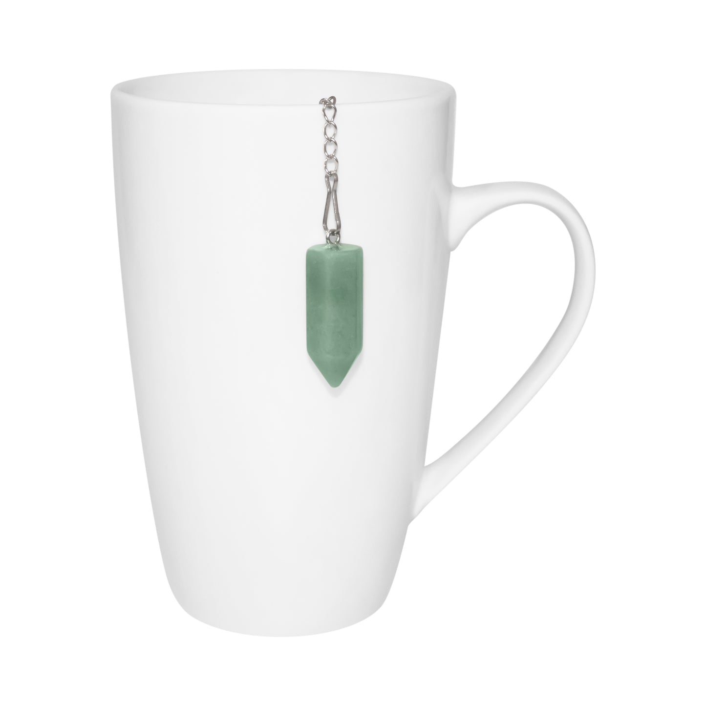 Green Aventurine Tea Infuser - The Traveling Teapot