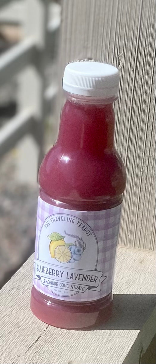 Blueberry Lavender Lemonade Concentrate The Traveling Teapot