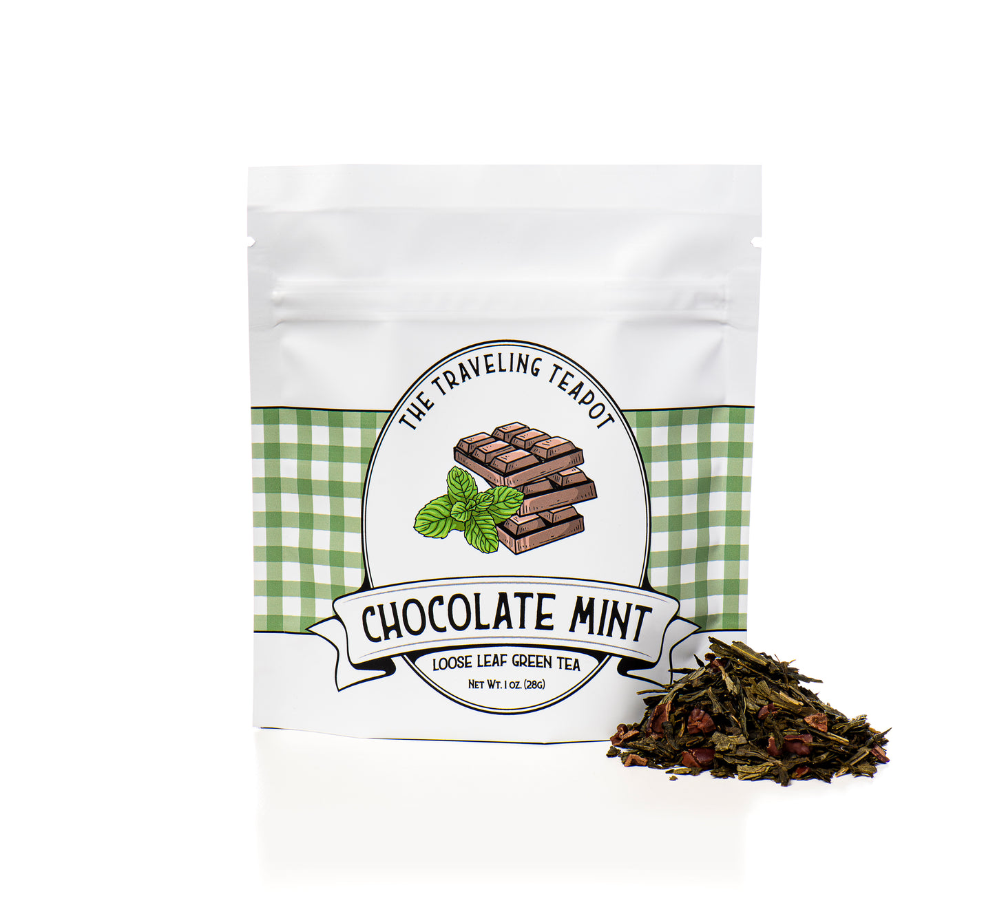 Chocolate Mint Green Tea - The Traveling Teapot