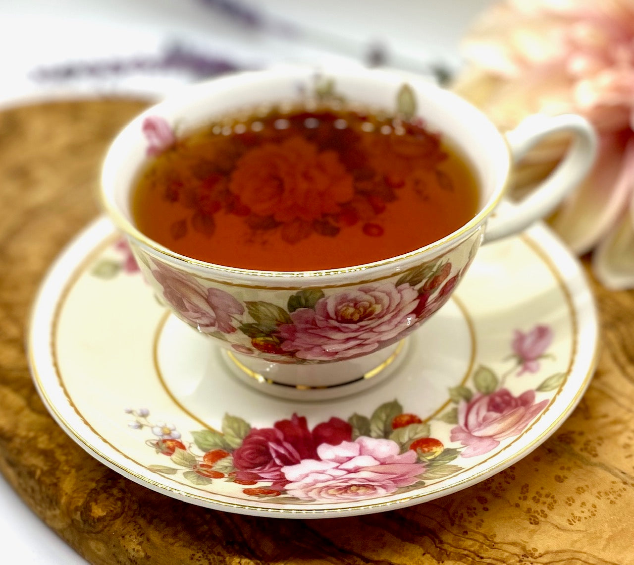Peach Apricot Black Tea - The Traveling Teapot