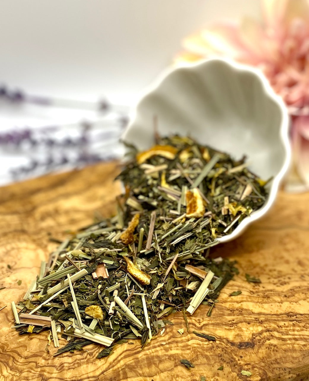 Citrus Mint Green Tea - The Traveling Teapot
