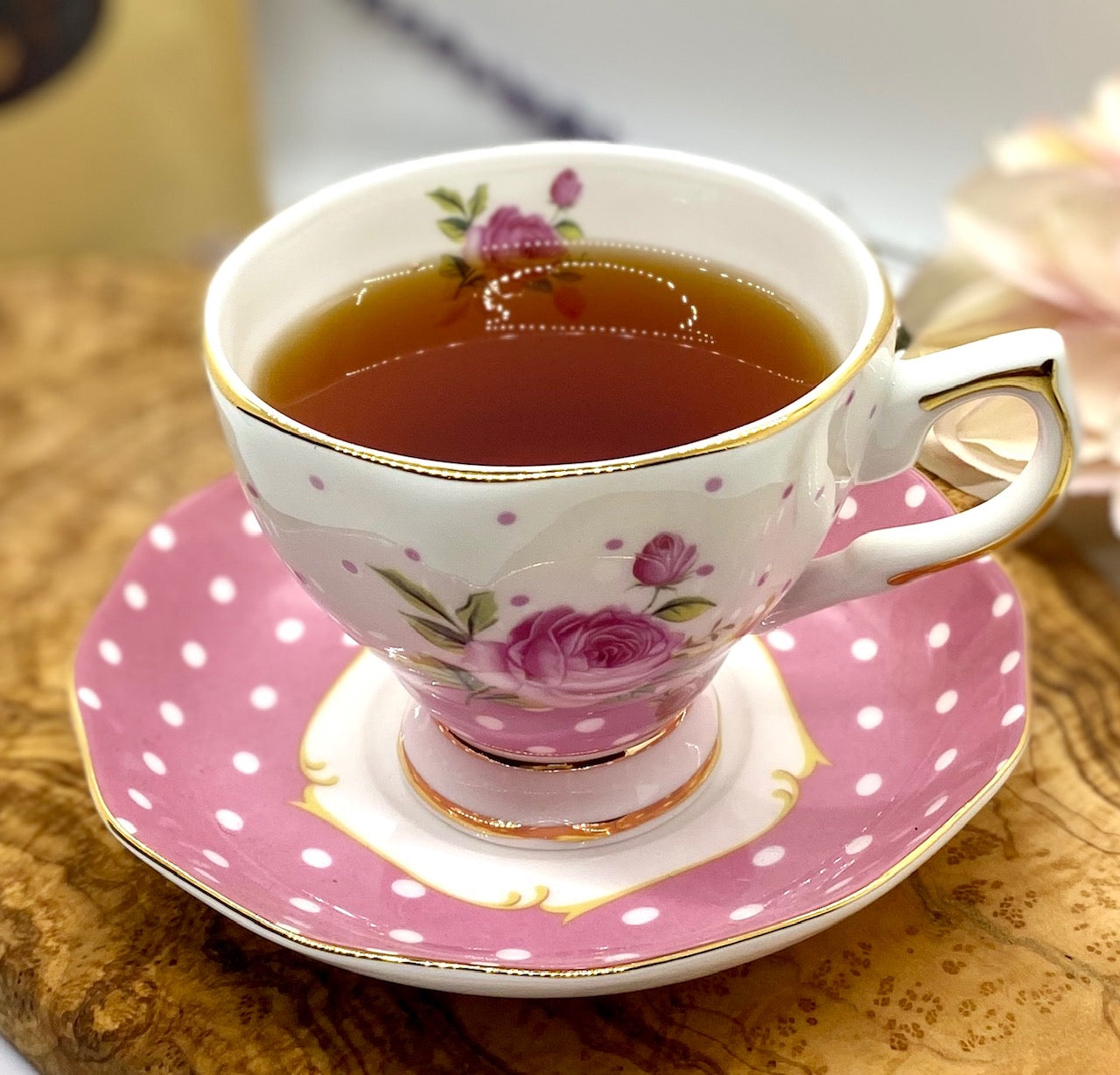 Cherry Almond Black Tea - The Traveling Teapot