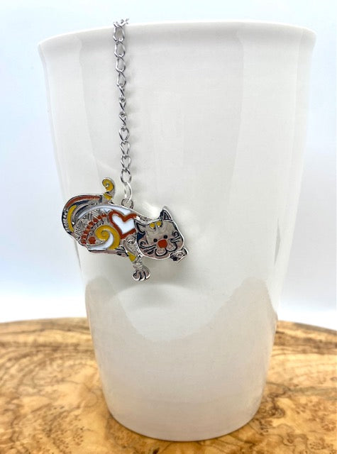 Tabby Cat Tea Infuser - The Traveling Teapot