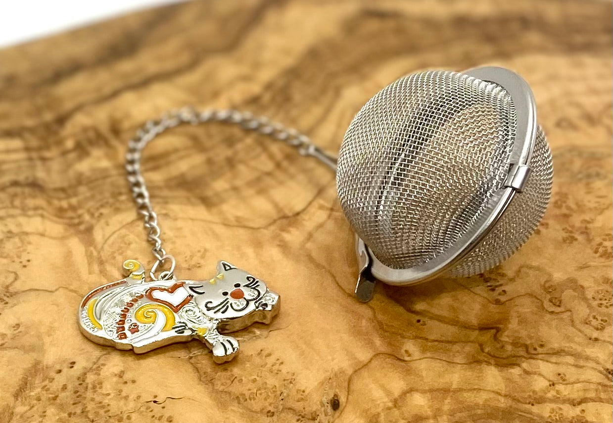 Tabby Cat Tea Infuser - The Traveling Teapot