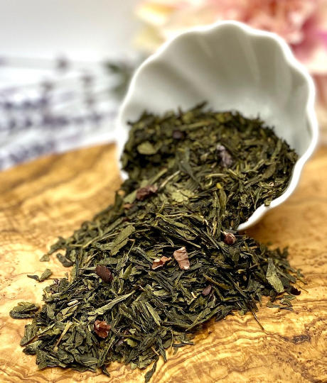 Chocolate Mint Green Tea - The Traveling Teapot