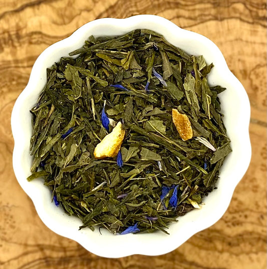 Earl Grey Green Tea - The Traveling Teapot