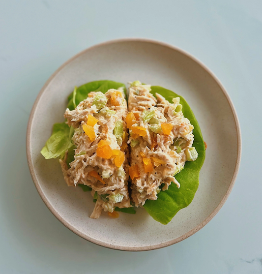 Apricot Chicken Salad Tea Sandwich
