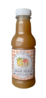 Ginger Peach Lemonade Concentrate - The Traveling Teapot