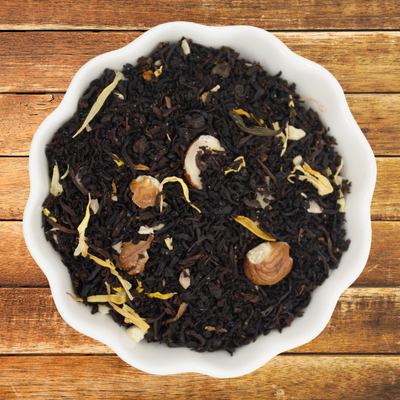 Hazelnut Cream Black Tea | Creamy Toasted Nut Blend – The Traveling Teapot