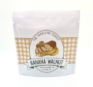 Banana Walnut Herbal Tea - The Traveling Teapot