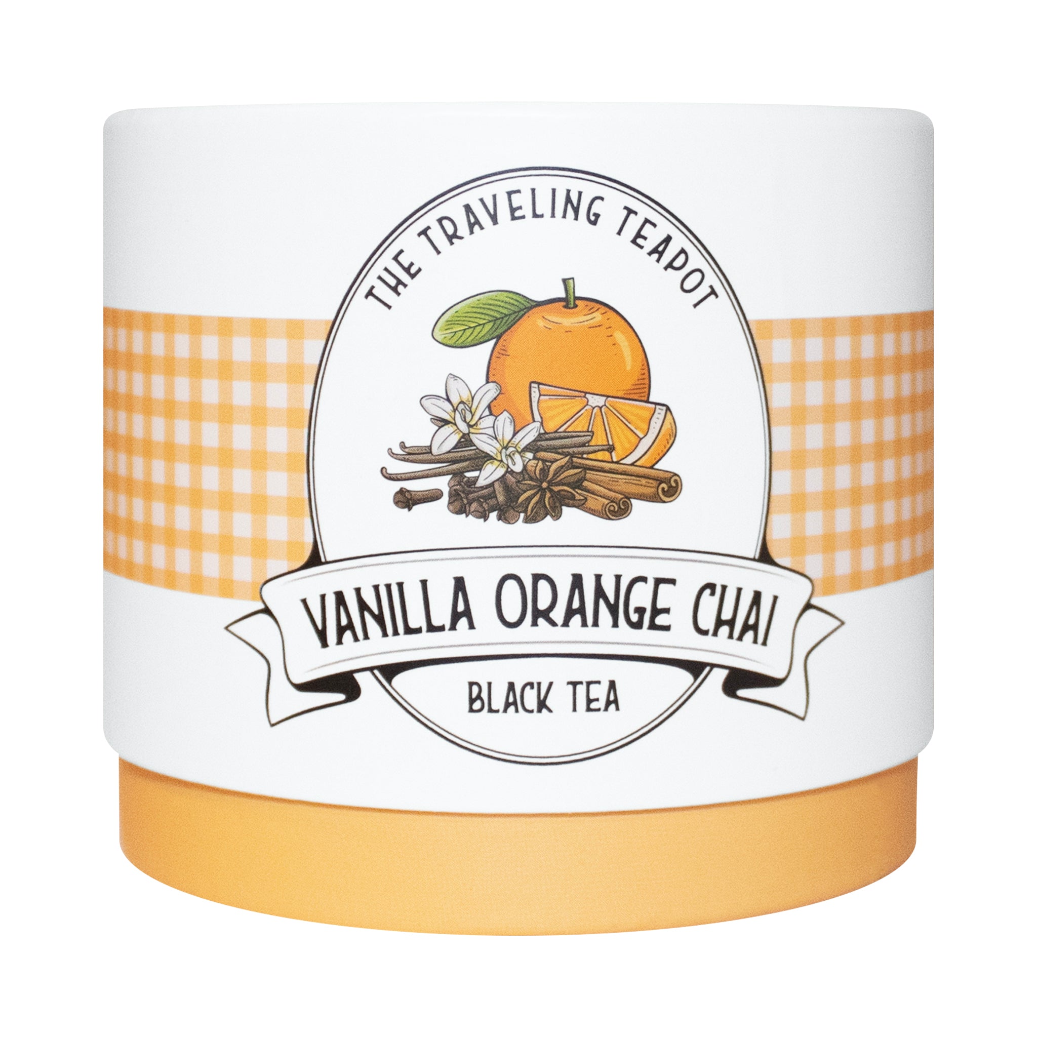Vanilla Orange Chai Black Tea | Spiced Citrus Loose Leaf Blend