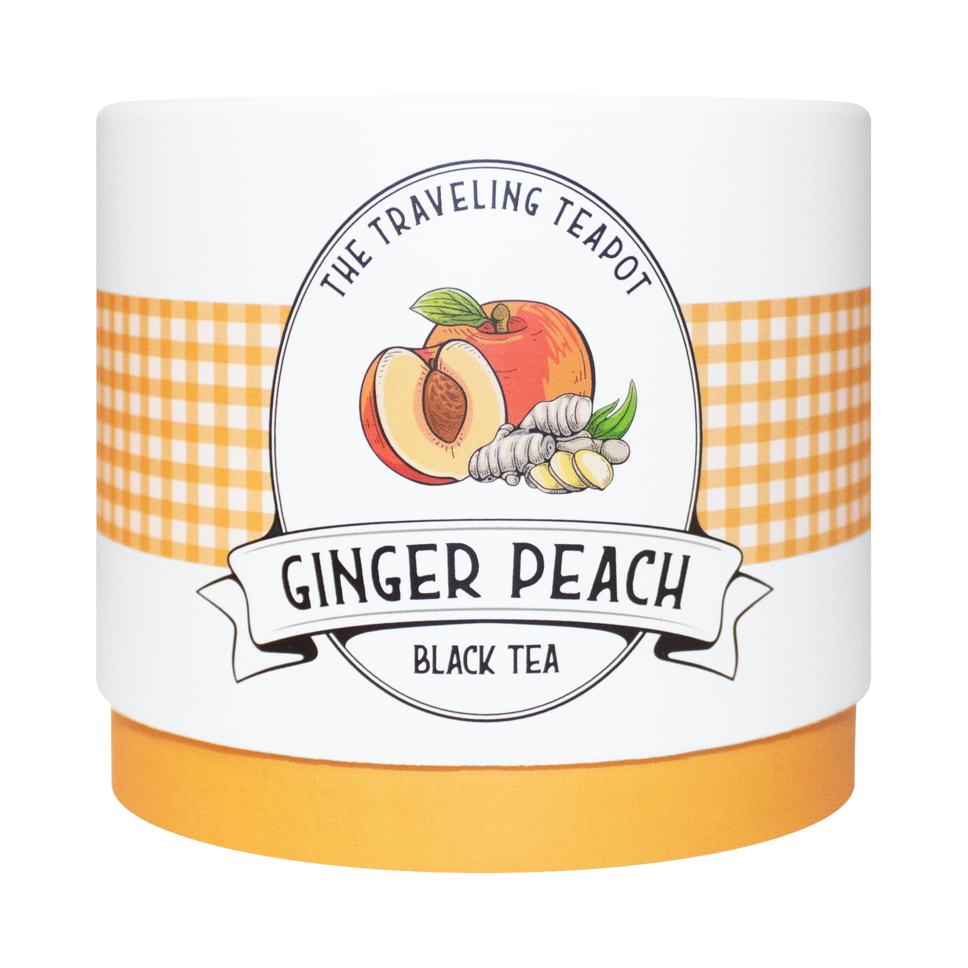 Ginger Peach Black Tea - The Traveling Teapot