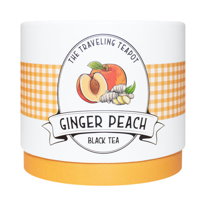 Ginger Peach Black Tea - The Traveling Teapot