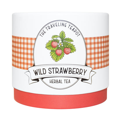 Wild Strawberry Herbal Tea - The Traveling Teapot