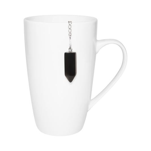 Obsidian Crystal Tea Infuser