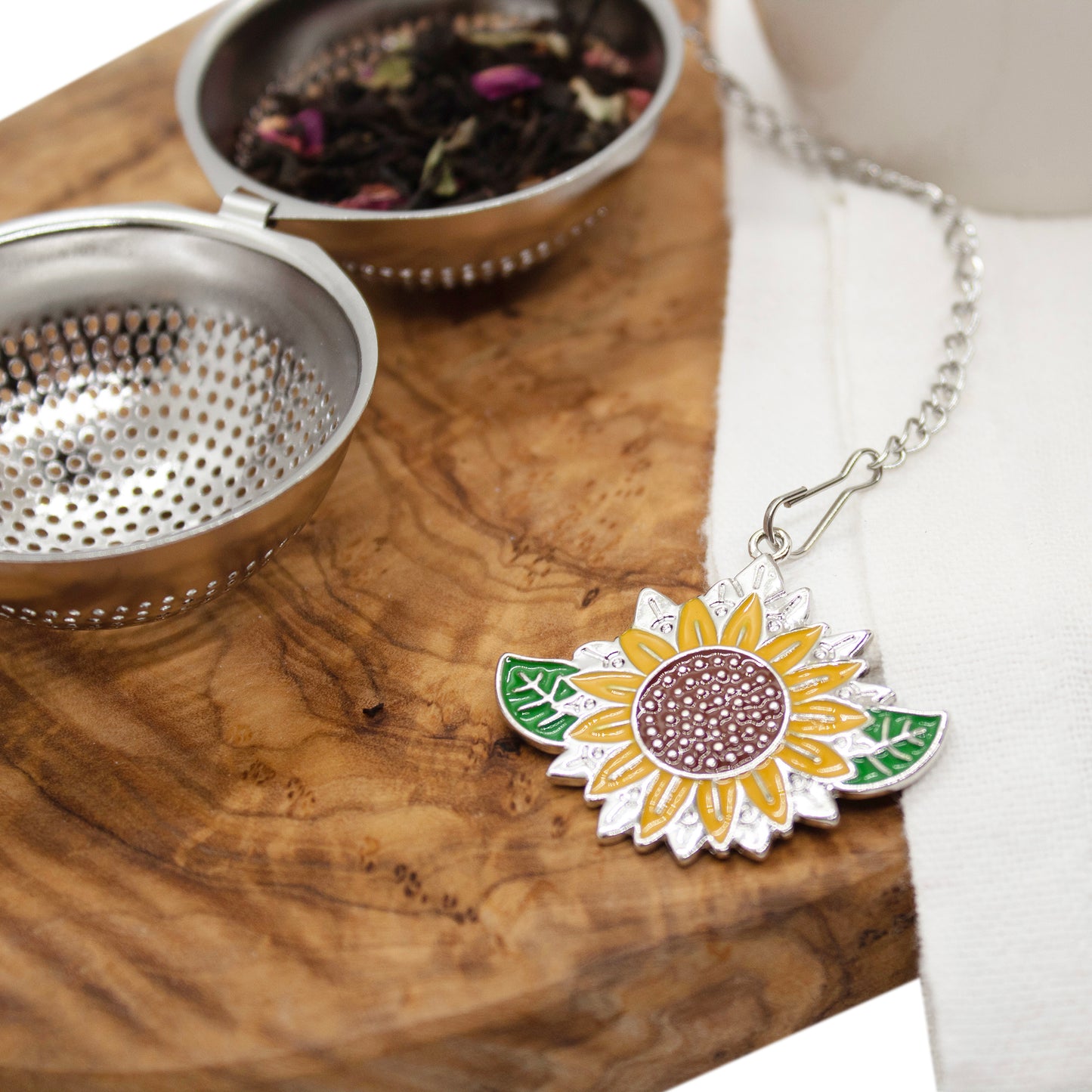 Sunflower Tea Infuser - The Traveling Teapot