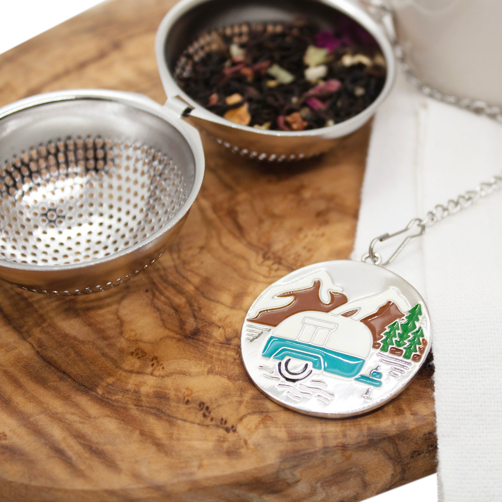 Vintage Camper Tea Infuser - The Traveling Teapot