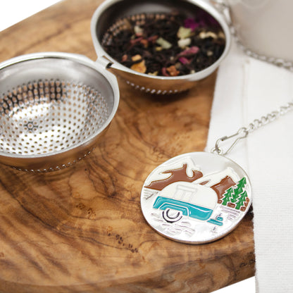 Vintage Camper Tea Infuser - The Traveling Teapot