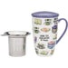 Books and Tea Infuser Mug