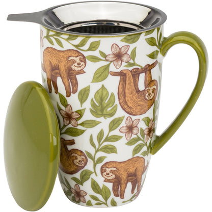 Sloth Tea Infuser Mug