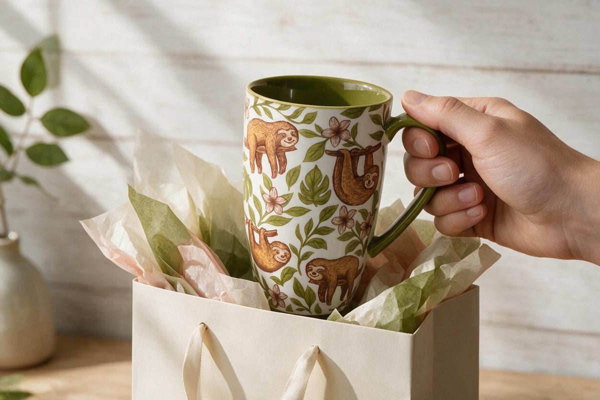 Sloth Tea Infuser Mug