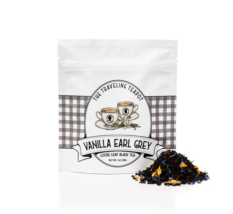 Vanilla Earl Grey Black Tea Case of 6 - The Traveling Teapot