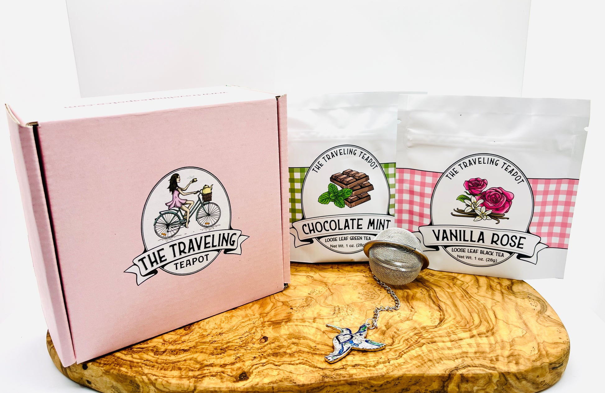 Two Teas and Tea Infuser Gift Set - The Traveling Teapot