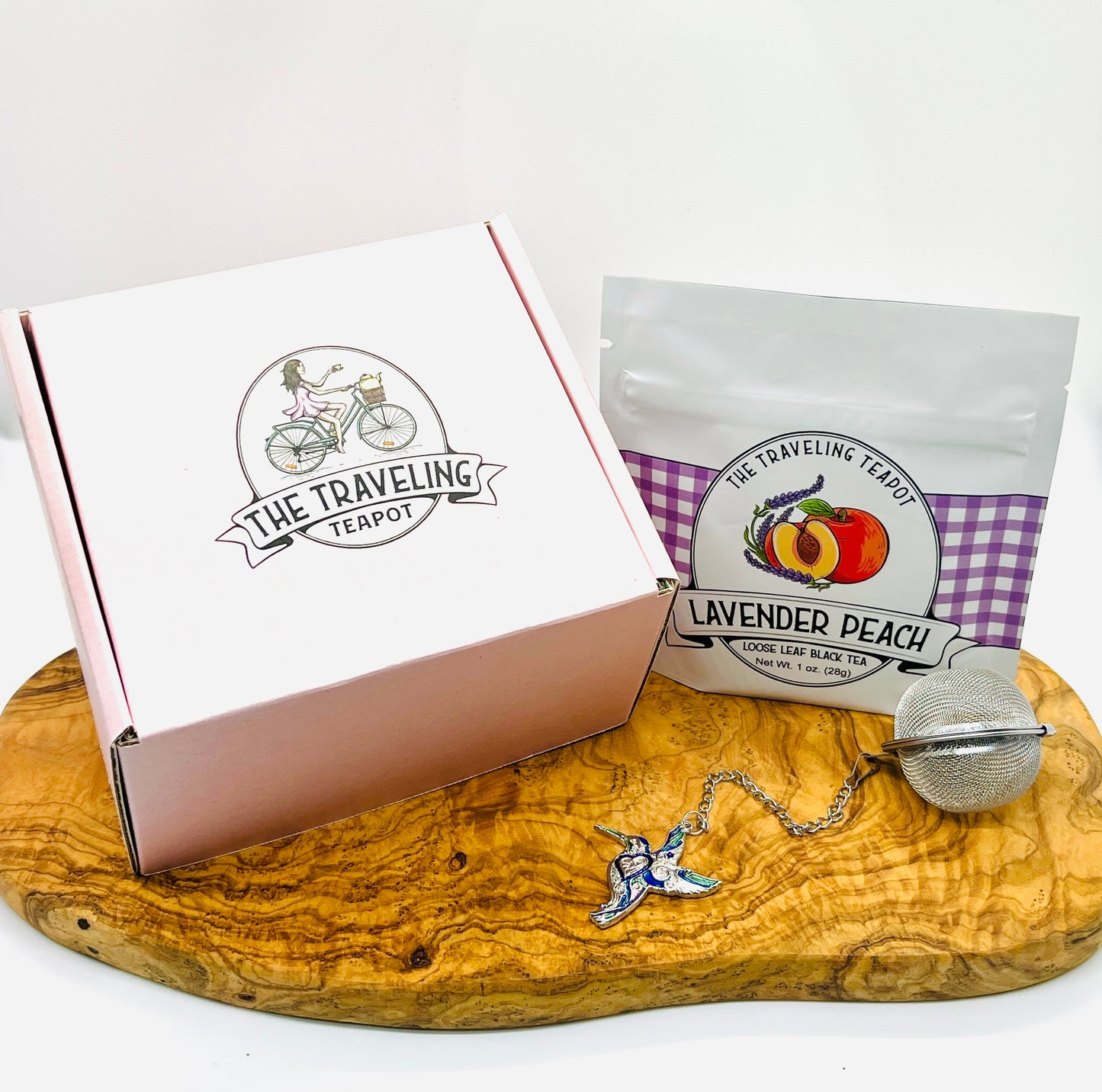 One Tea and Tea Infuser Gift Set - The Traveling Teapot