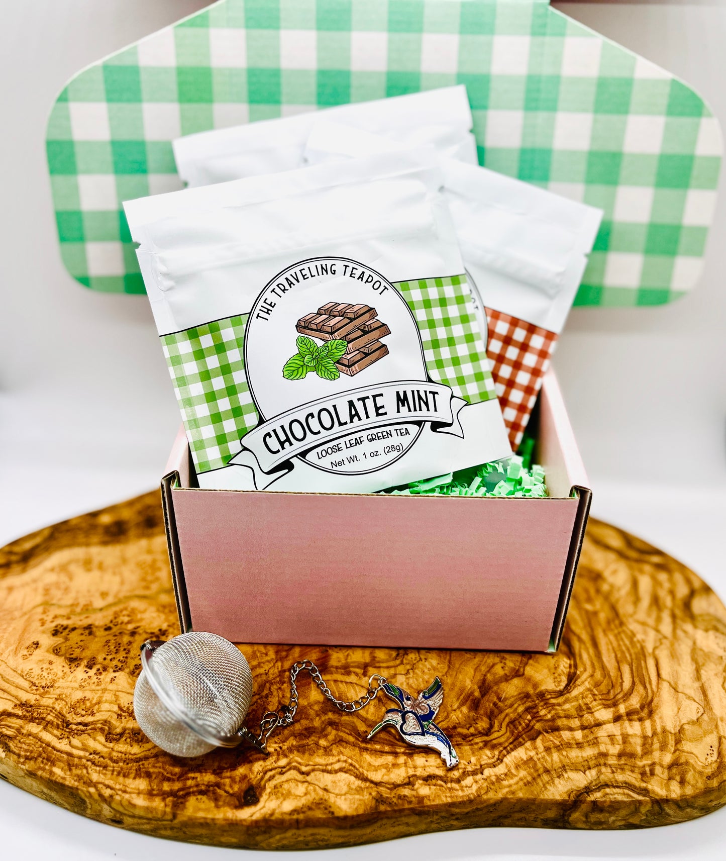 Three Teas and Tea Infuser Gift Set - The Traveling Teapot