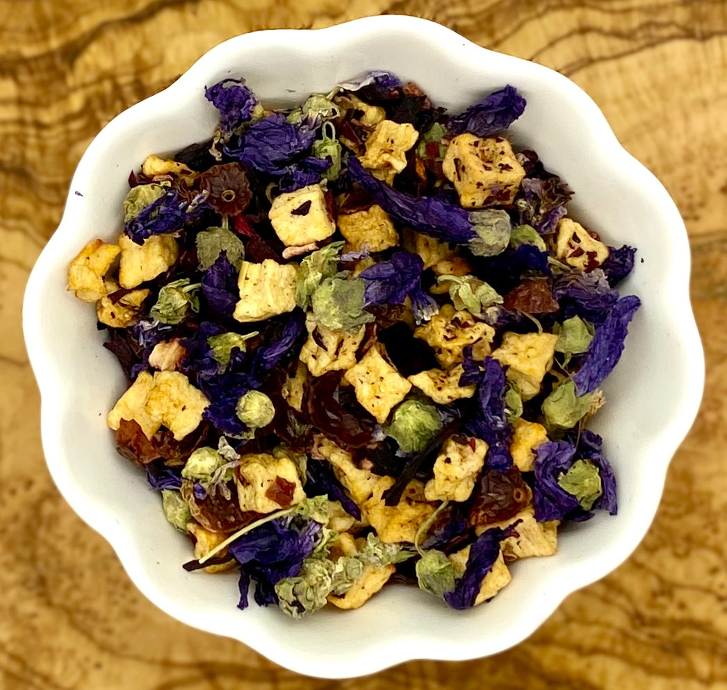 Raspberry Herbal Tea - The Traveling Teapot