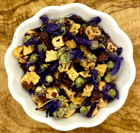 Raspberry Herbal Tea - The Traveling Teapot