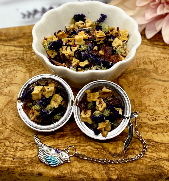 Raspberry Herbal Tea - The Traveling Teapot