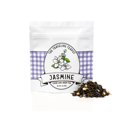 Jasmine Green Tea - The Traveling Teapot