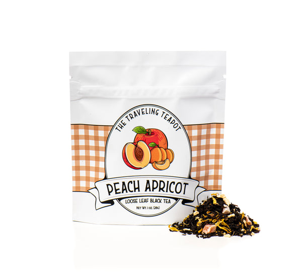 Peach Apricot Black Tea - The Traveling Teapot