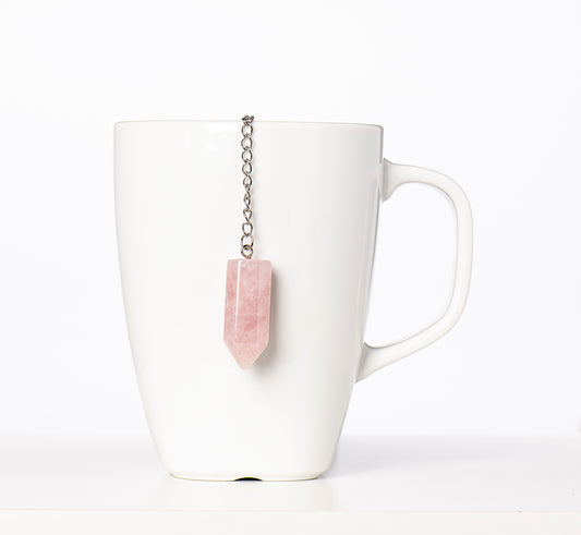 Rose Quartz Tea Infuser - The Traveling Teapot