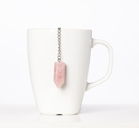 Rose Quartz Tea Infuser