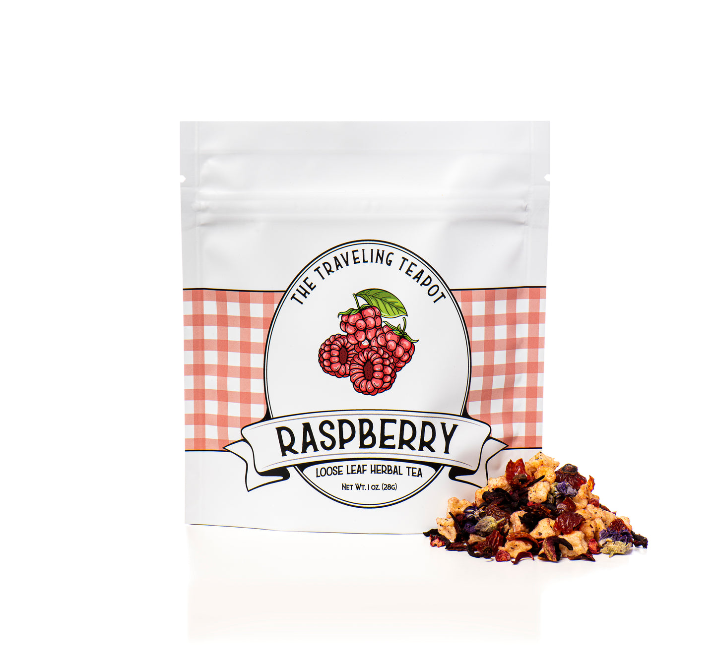 Raspberry Herbal Tea - The Traveling Teapot