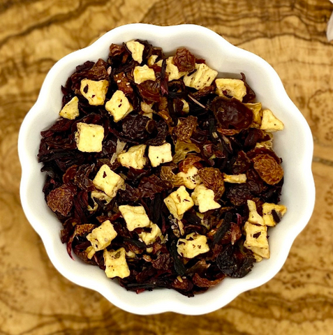 Wild Strawberry Herbal Tea - The Traveling Teapot