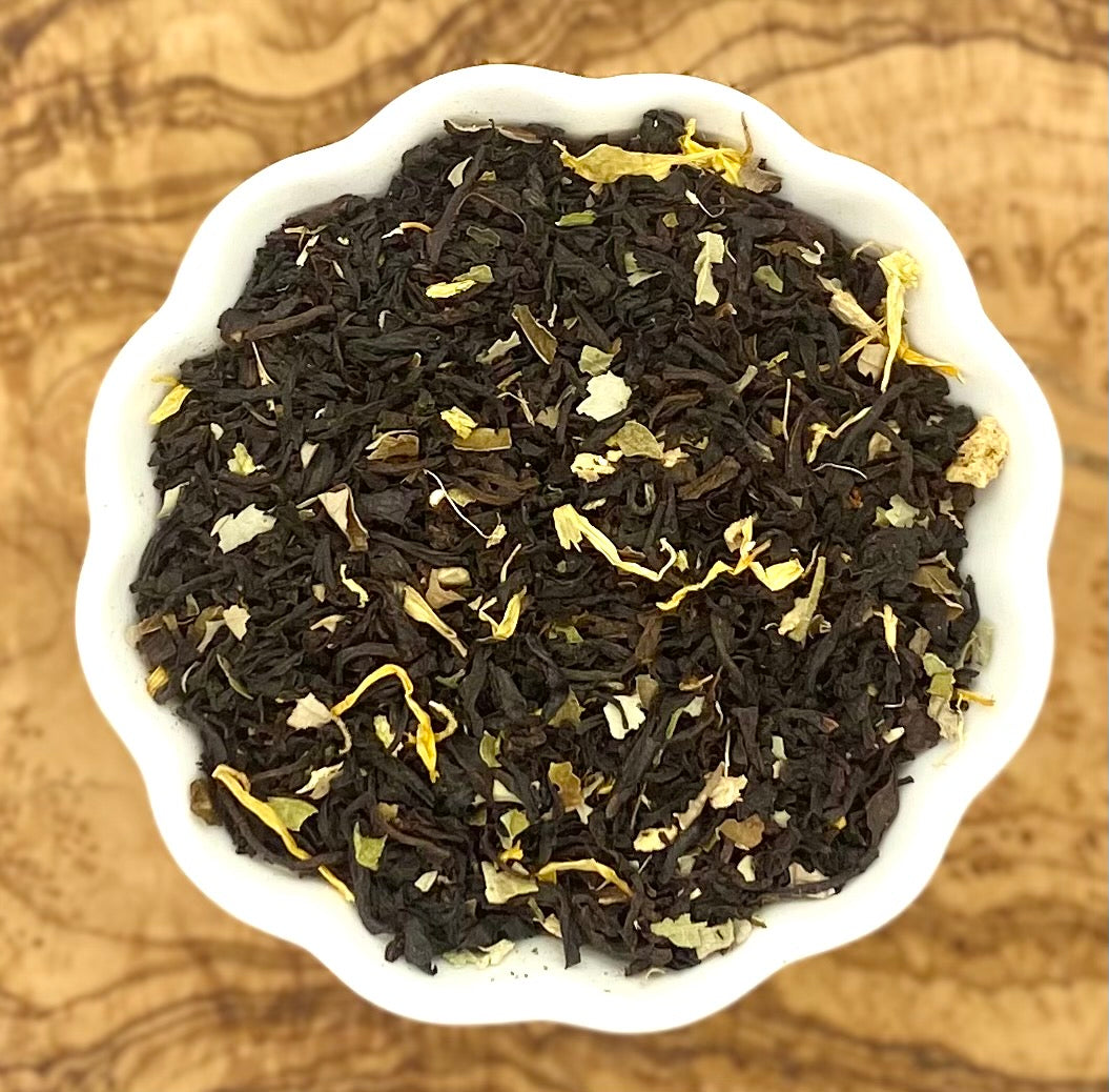 Ginger Peach Black Tea - The Traveling Teapot